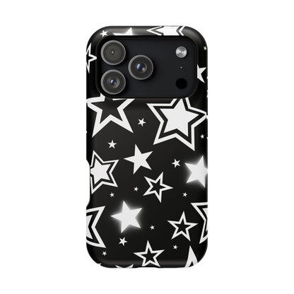 Black Stardust iPhone Case