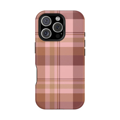 Honey Plaid iPhone Case