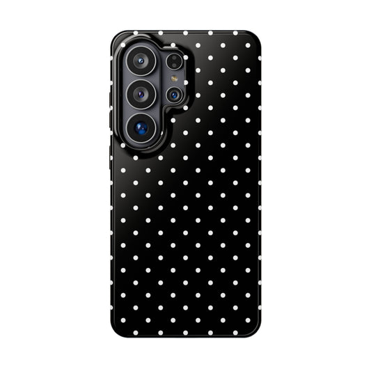 White Mini Dots Samsung Case