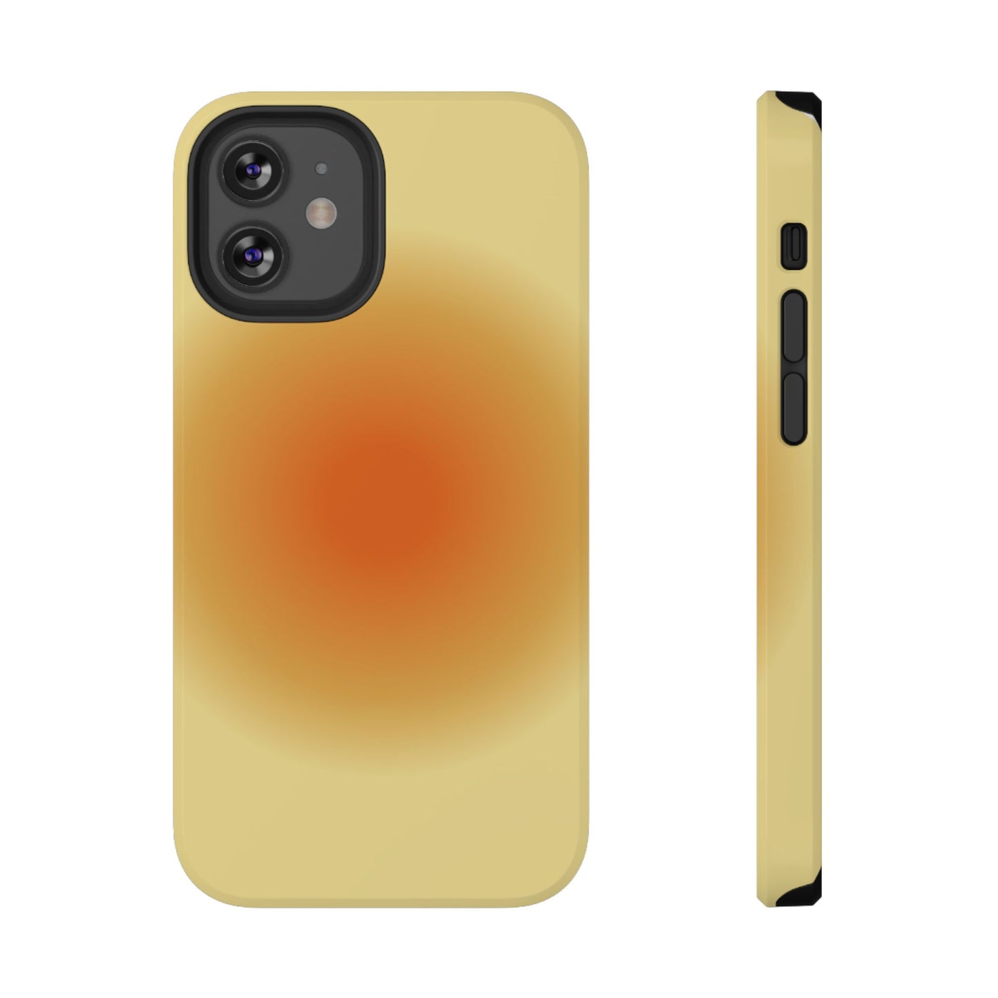Orange Aura iPhone Case