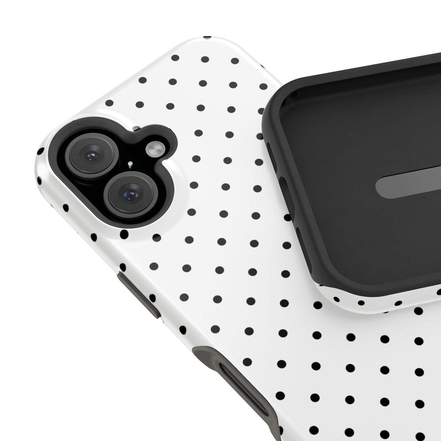 Black Mini Dots iPhone Case