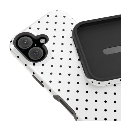 Black Mini Dots iPhone Case