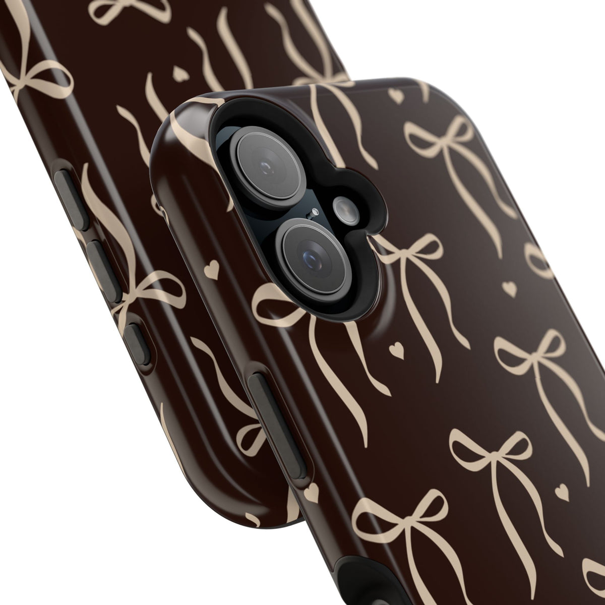Chocolate Bows iPhone Case