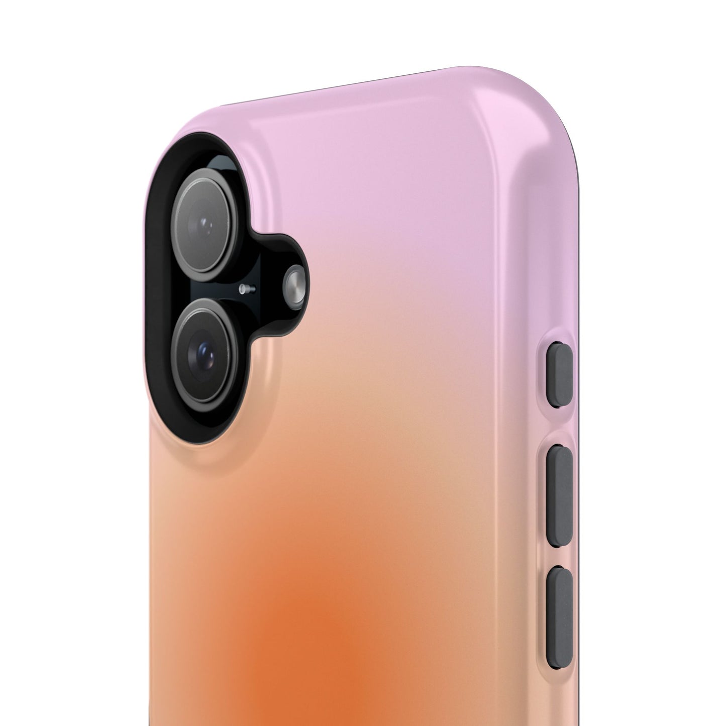 Orange & Purple Aura iPhone Case