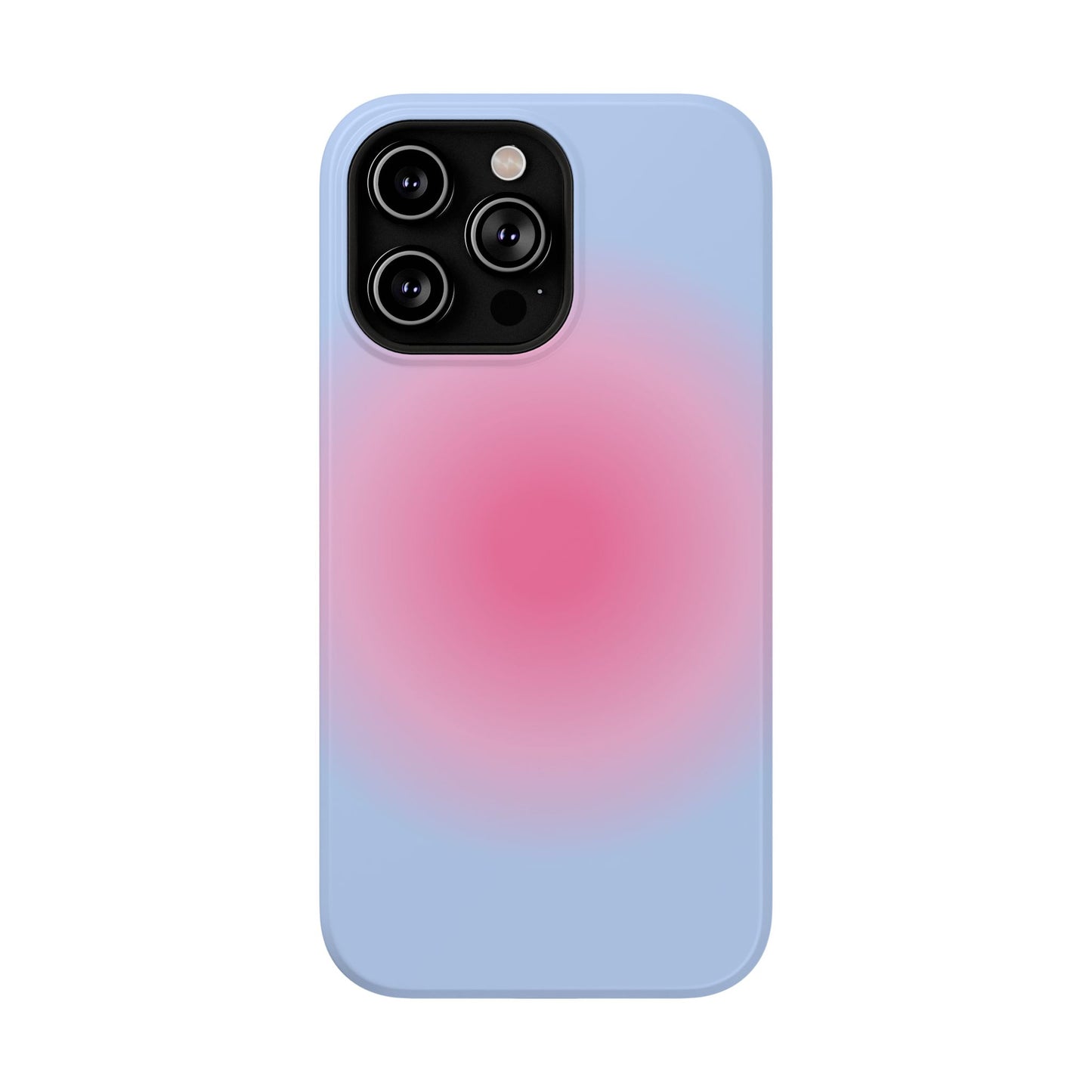 Pink & Blue Aura iPhone Case