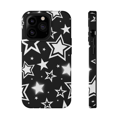 Black Stardust iPhone Case