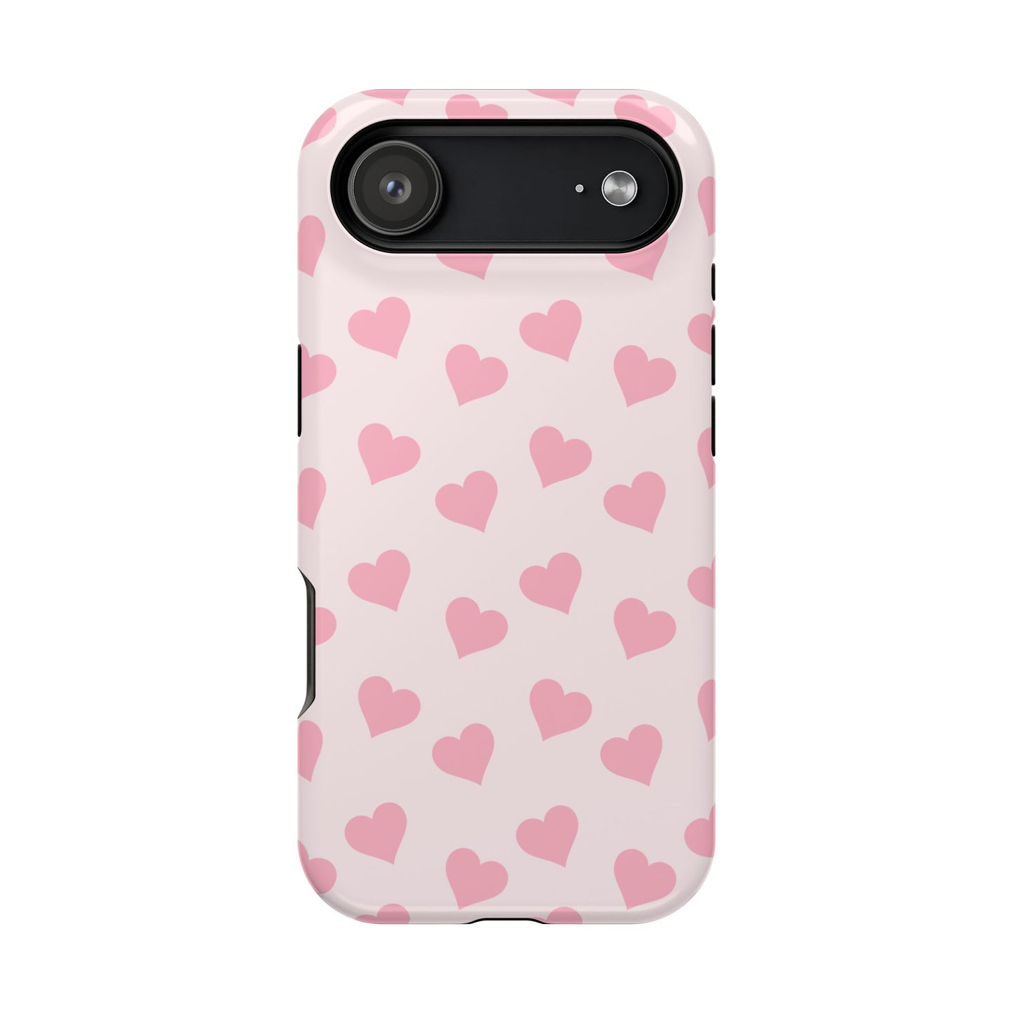 Pink Heart Mania iPhone Case