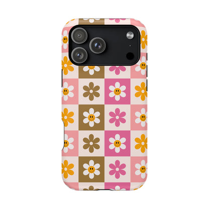 Smiley Flowers iPhone Case