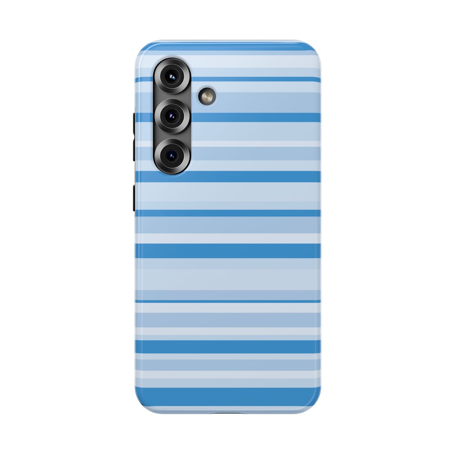 Blue Candy Stripes Samsung Case