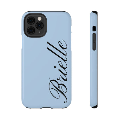 Personalized Blue iPhone Case