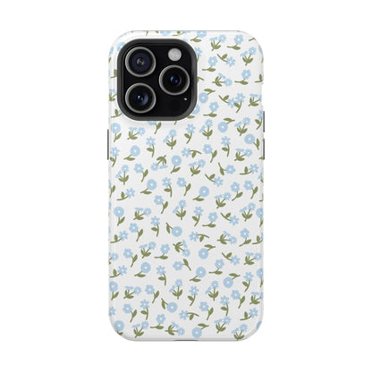 Blue Bloom iPhone Case