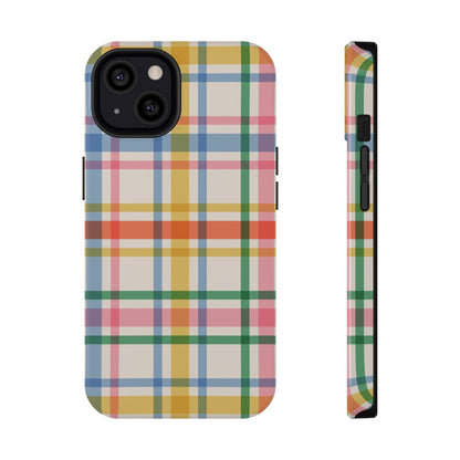 Retro Plaid iPhone Case