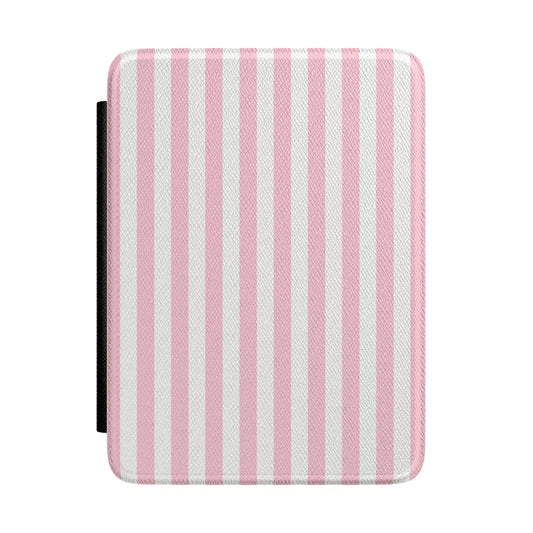 Pink Picnic Stripes Kindle Case