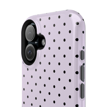 Lilac Mini Dots iPhone Case