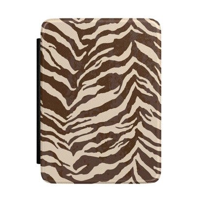 Brown Zebra Kindle Case