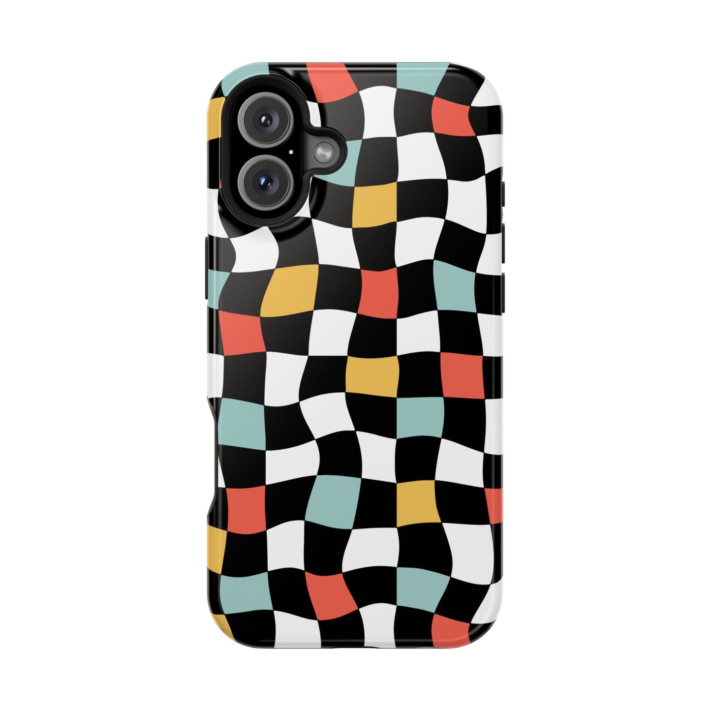 Retro Check iPhone Case