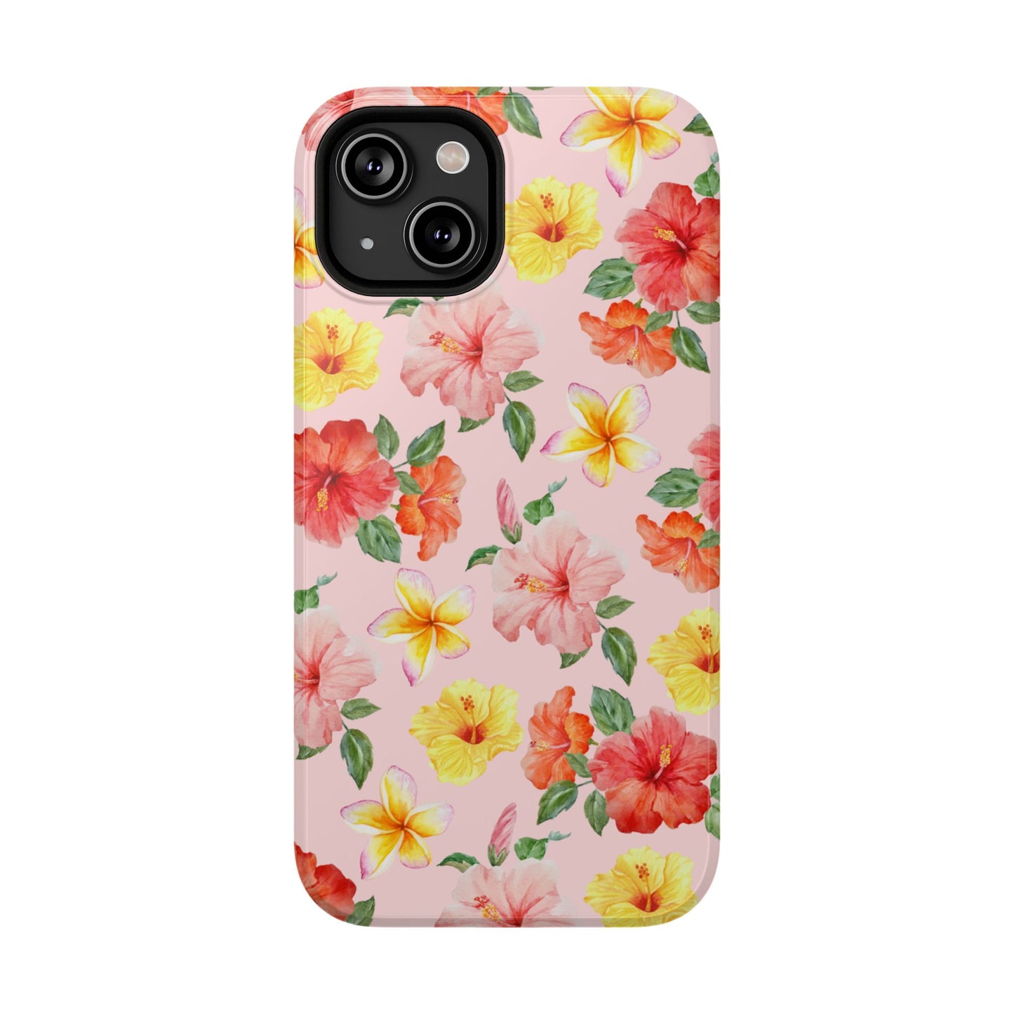 Pink Hibiscus Bloom iPhone Case