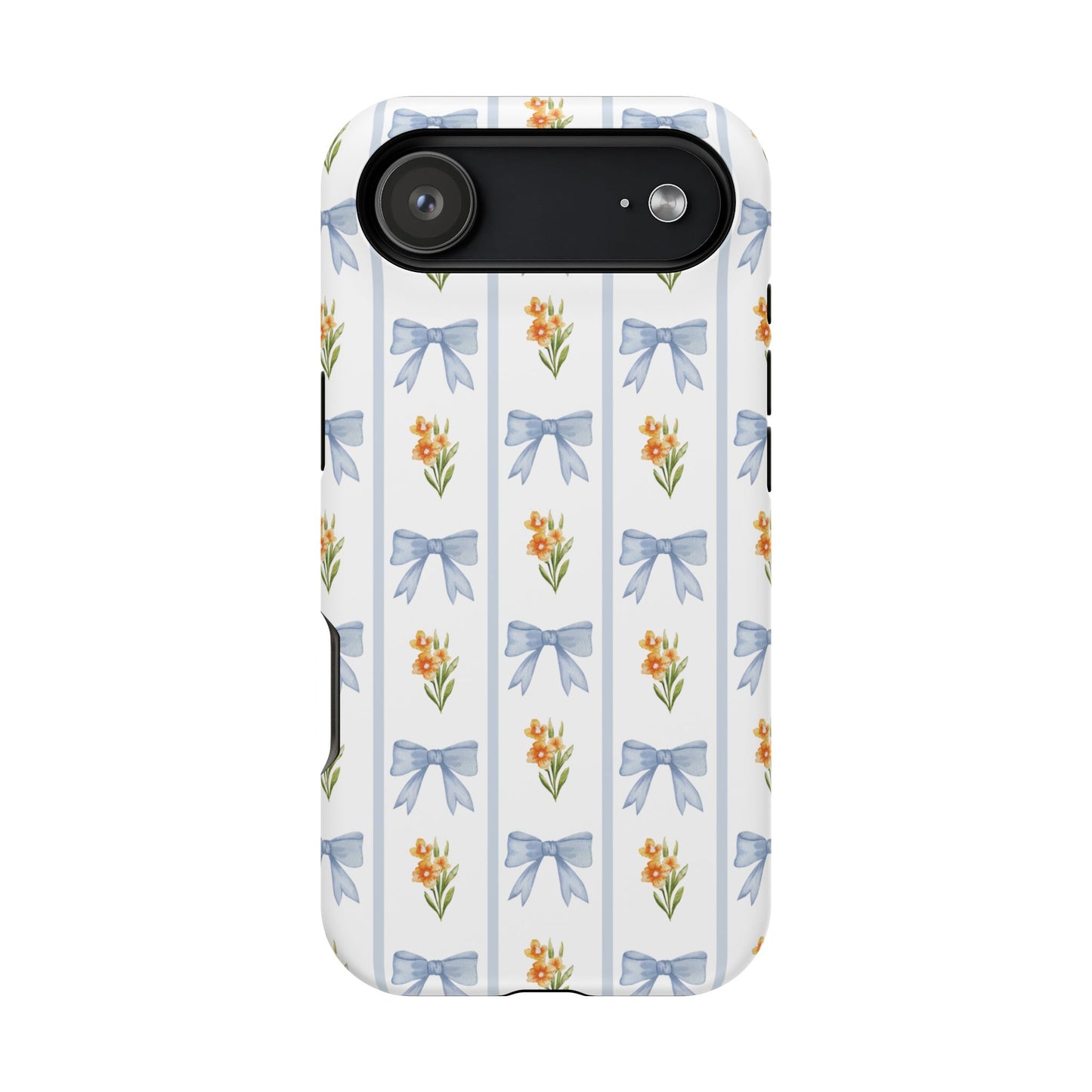 Blue Bows iPhone Case