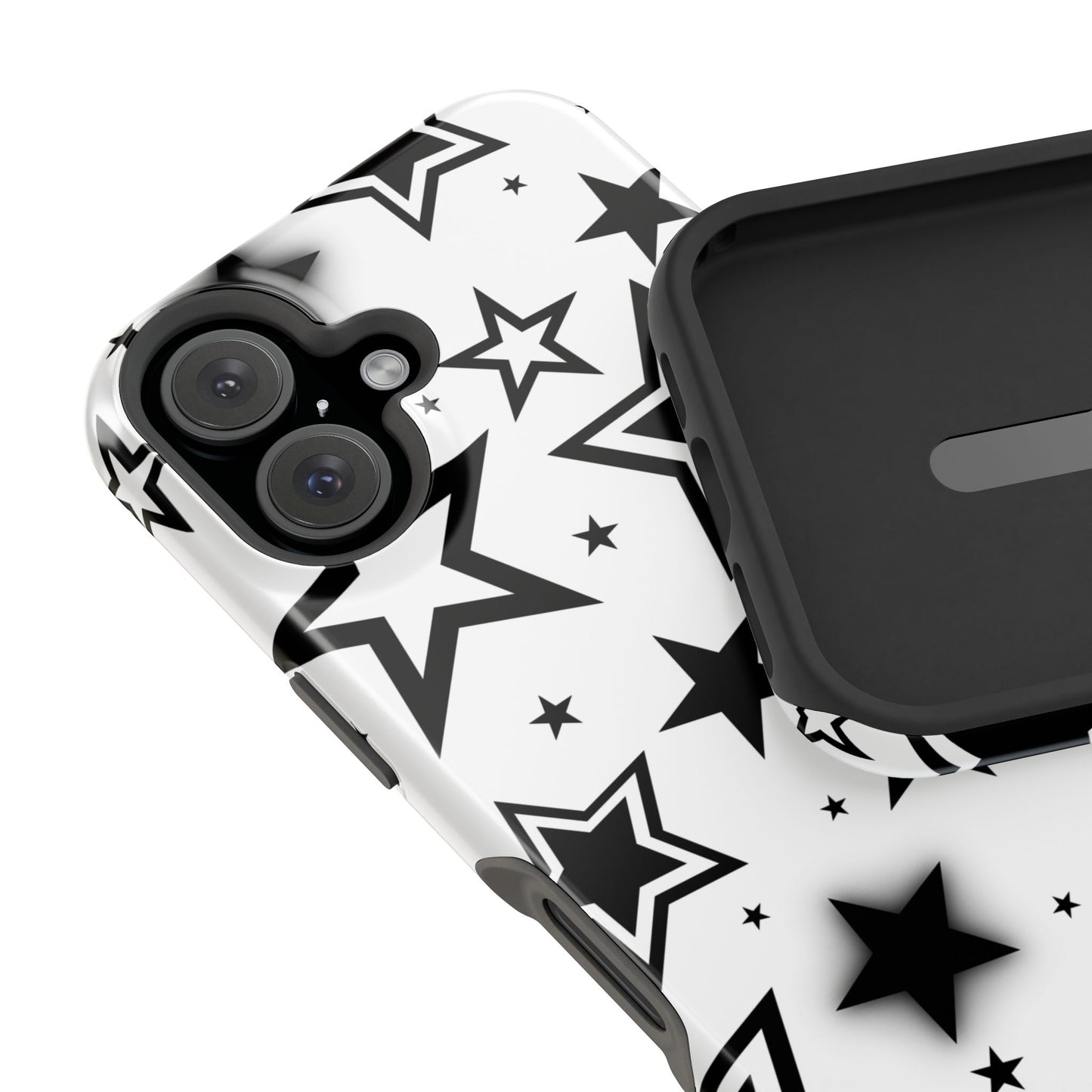 White Stardust iPhone Case