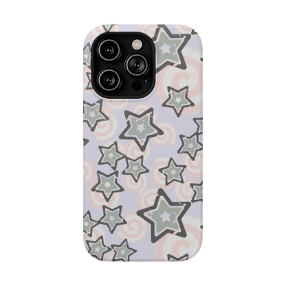Y2K Gray Star iPhone Case