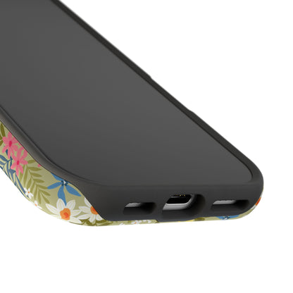 Colorful Posies iPhone Case