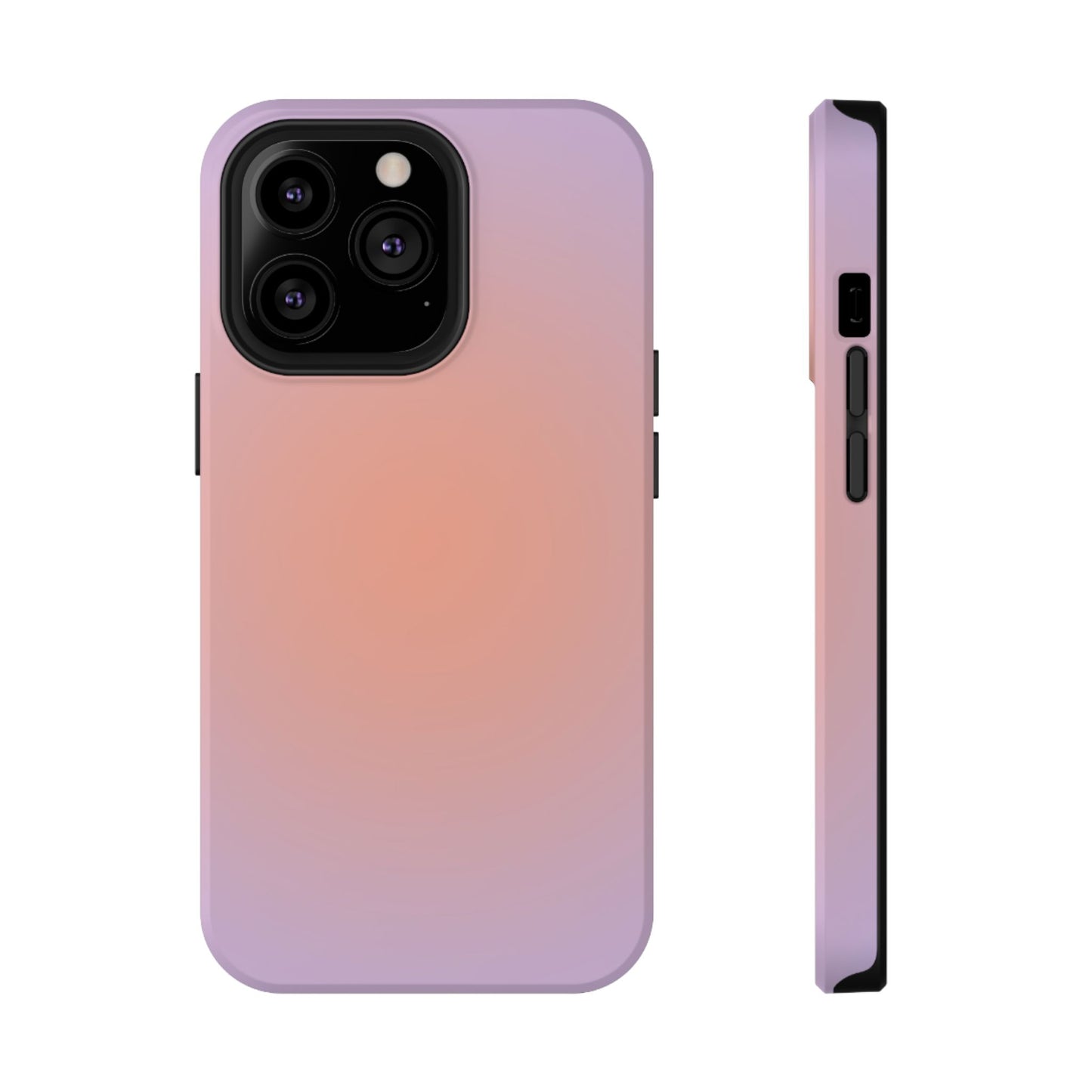 Orange & Purple Aura iPhone Case