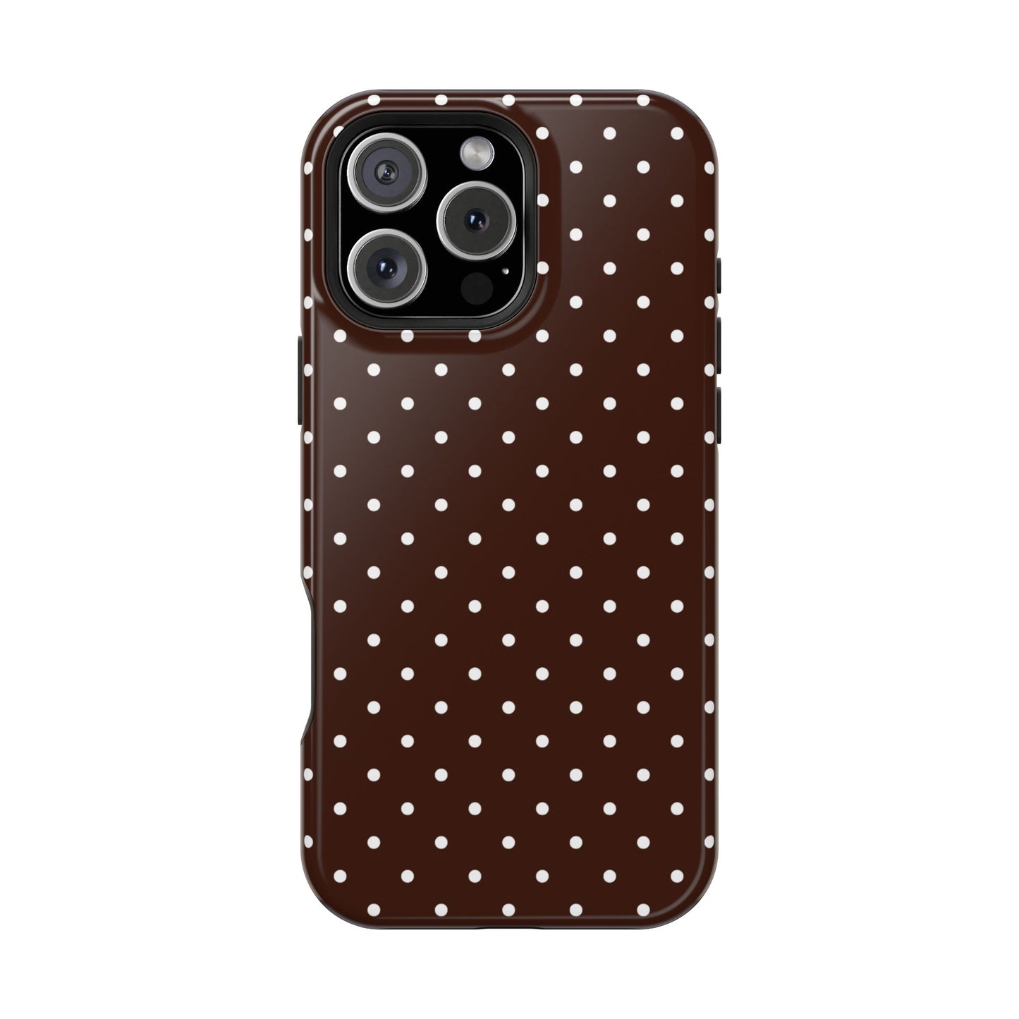 Mocha Mini Dots iPhone Case