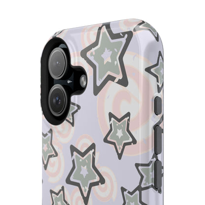 Y2K Gray Star iPhone Case