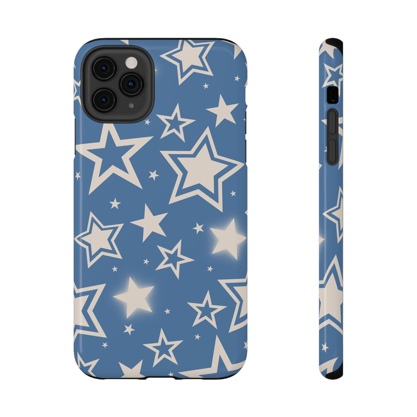 Blue Stardust iPhone Case