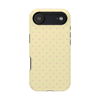 Lemon Sugar Mini Dots iPhone Case