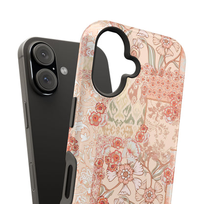 Peachy Paisley iPhone Case