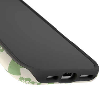 Green Hibiscus iPhone Case