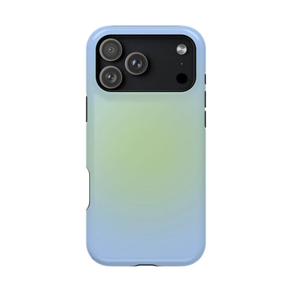 Blue & Green Aura iPhone Case