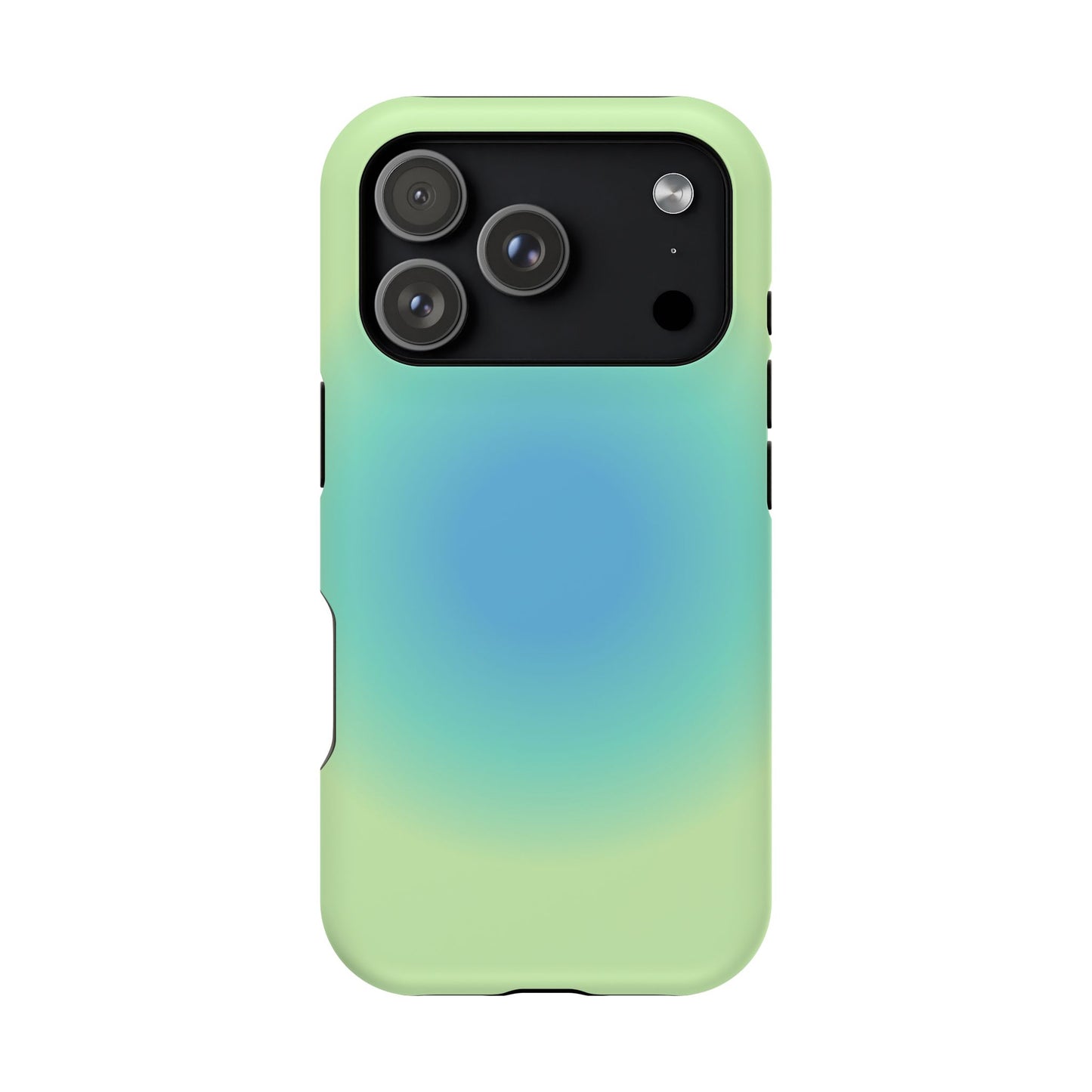 Blue & Green Aura iPhone Case