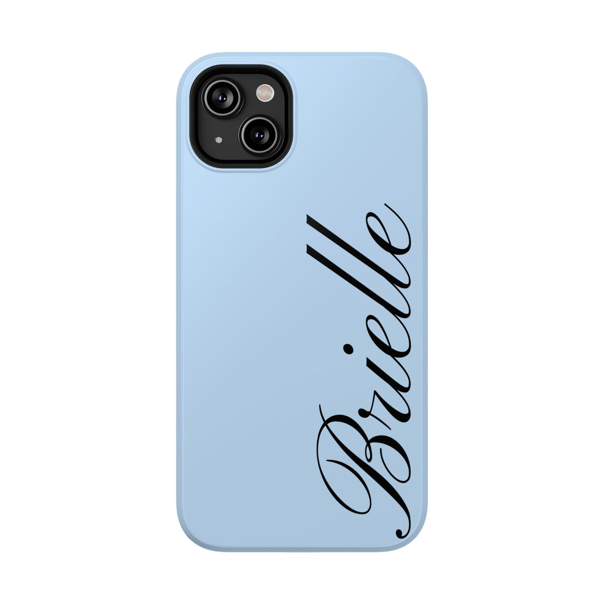 Personalized Blue iPhone Case
