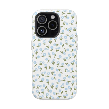 Blue Bloom iPhone Case