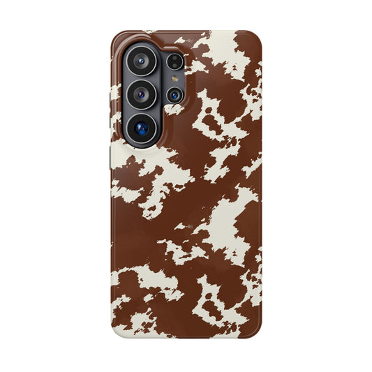 Brown Cow Samsung Case