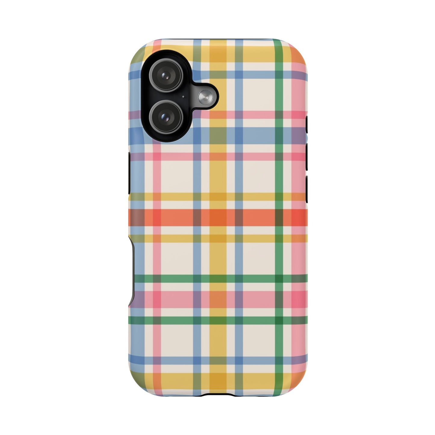 Retro Plaid iPhone Case