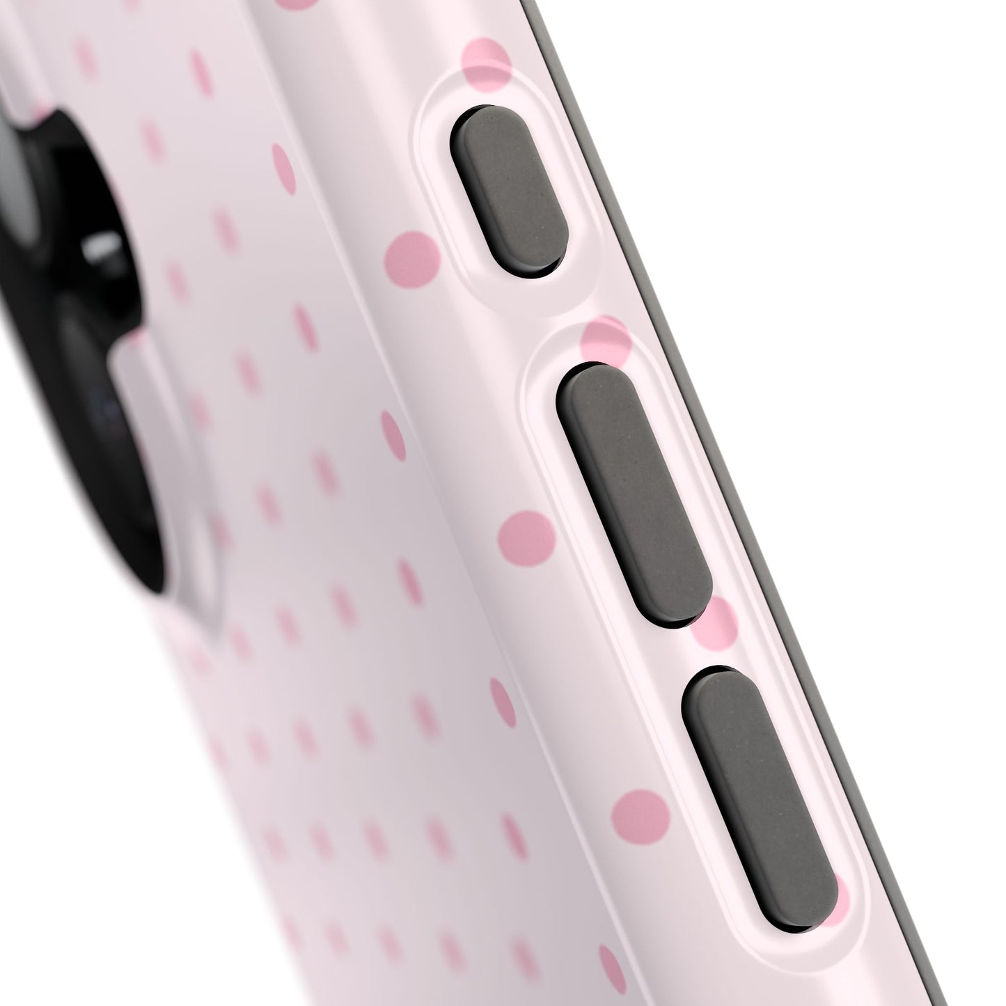 Pink Sprinkles Mini Dots iPhone Case