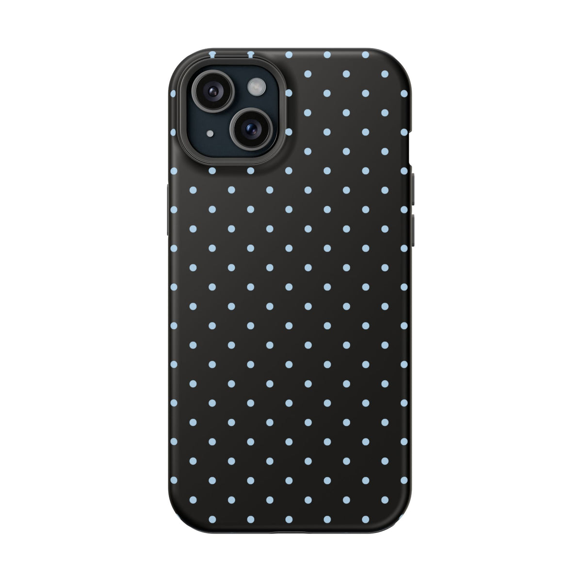 Blue Velvet Mini Dots iPhone Case