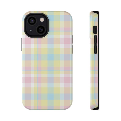Buttercream Plaid iPhone Case