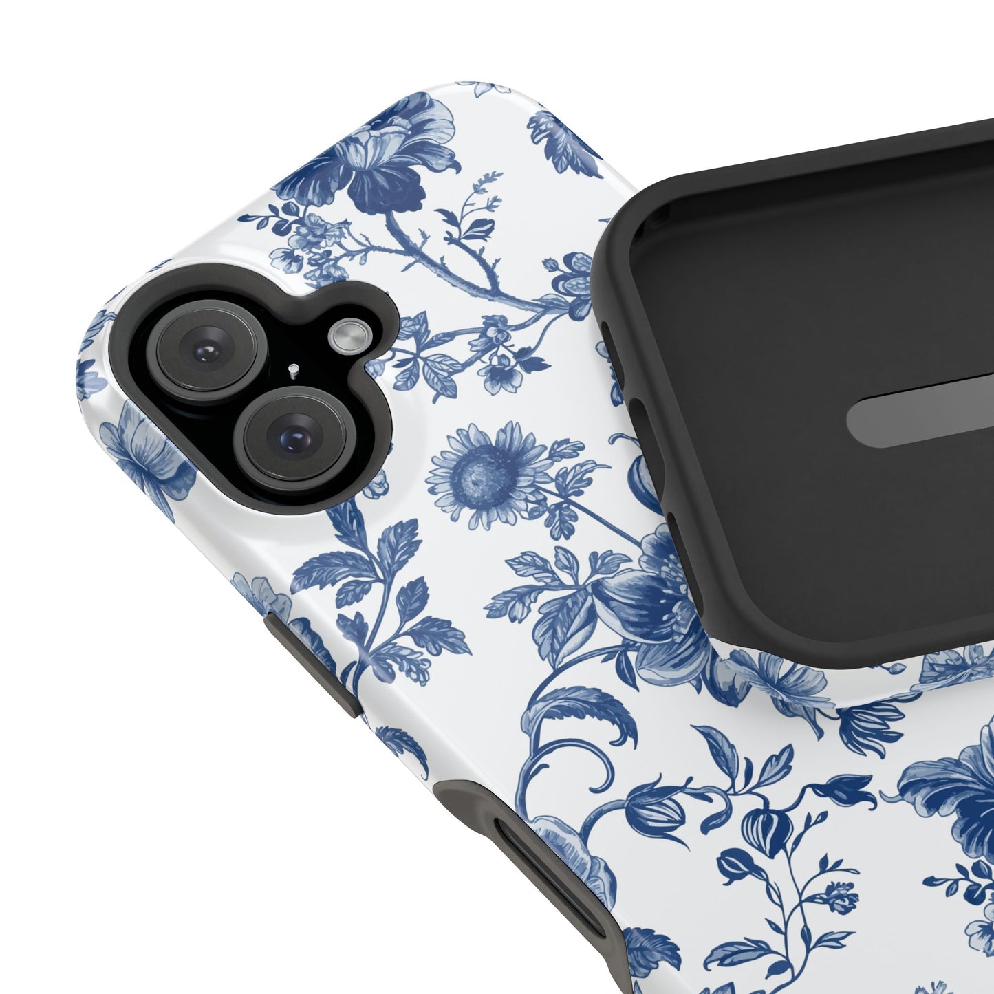 French Navy Toile iPhone Case