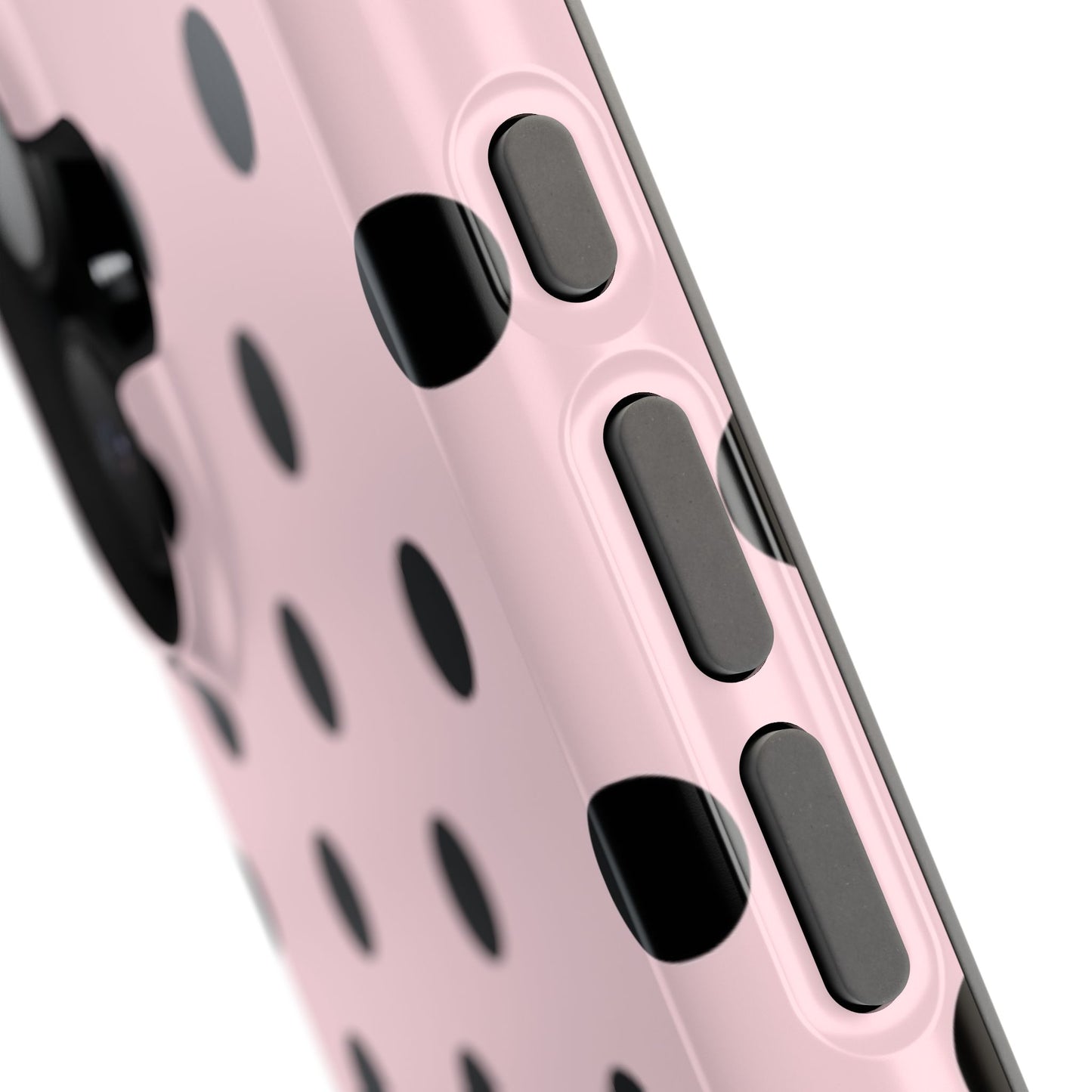 Pink Polka Dots iPhone Case