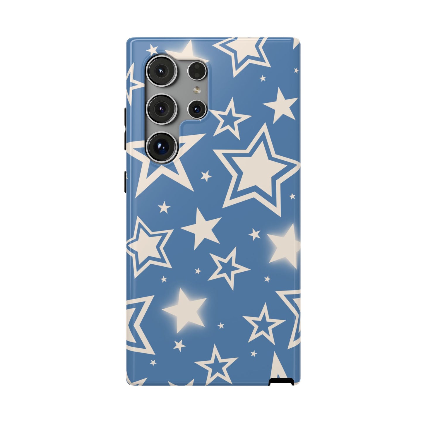 Dark Blue Stardust Samsung Case