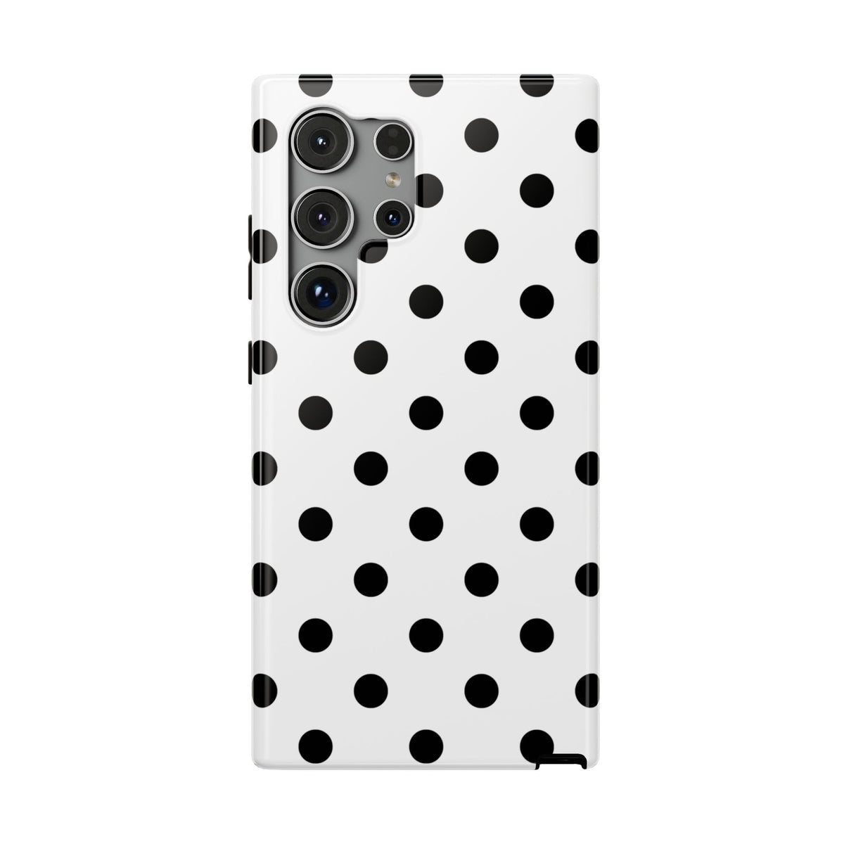 Black Polka Dots Samsung Case