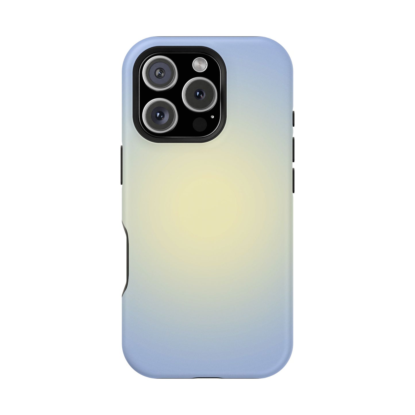 Blue & Yellow Aura iPhone Case