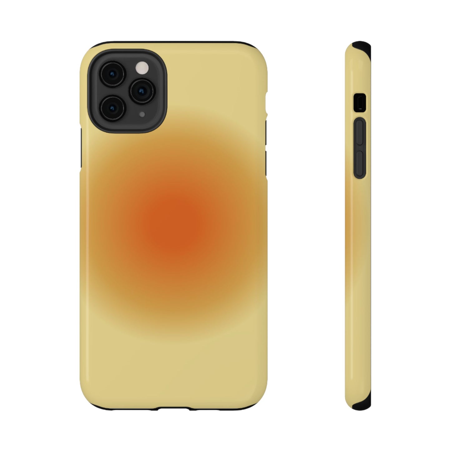 Orange Aura iPhone Case