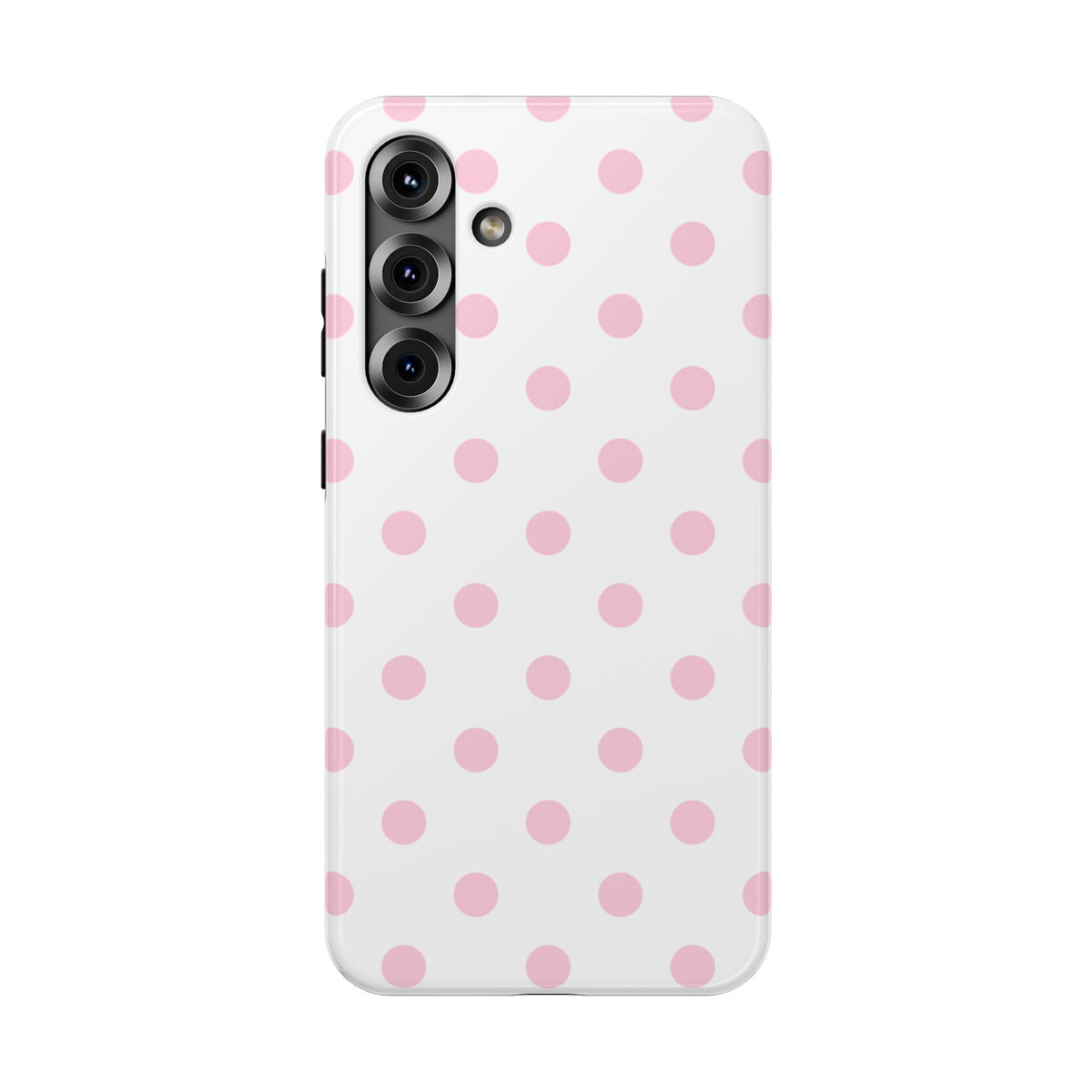 Pink Clouds Polka Dots Samsung Case