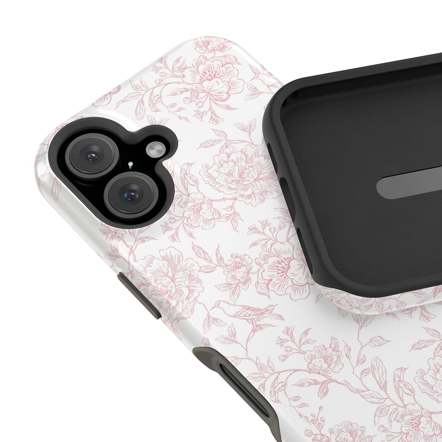 French Rosy Toile iPhone Case