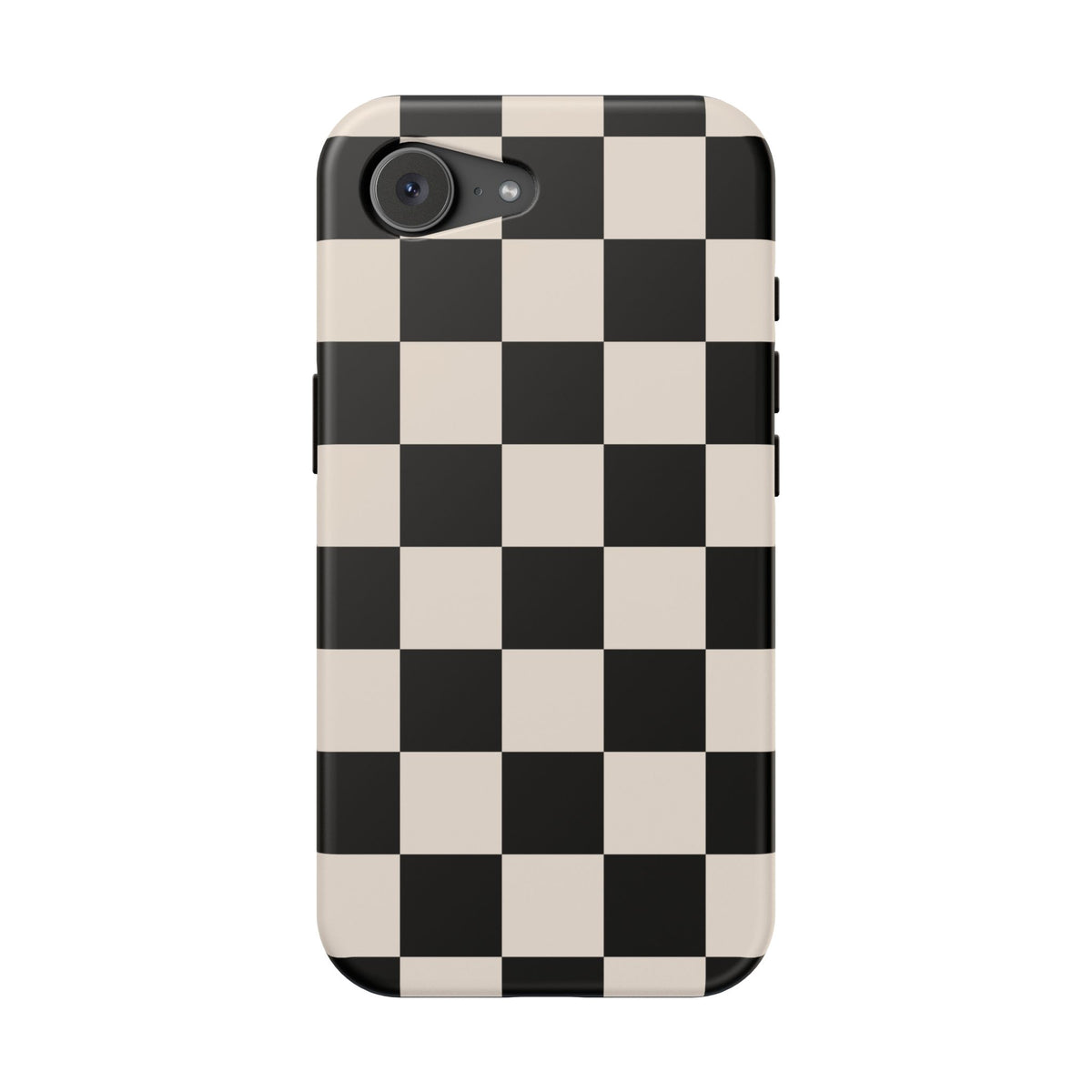 Espresso Checkered iPhone Case